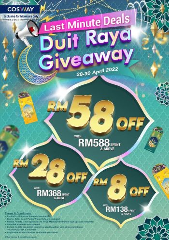 Cosway-Duit-Raya-Giveaway-Promotion-350x495 - Johor Kedah Kelantan Kuala Lumpur Melaka Negeri Sembilan Online Store Others Pahang Penang Perak Perlis Promotions & Freebies Putrajaya Sabah Sarawak Selangor Terengganu 