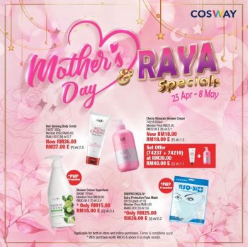 Cosway-Mothers-Day-Raya-Specials-2-350x349 - Beauty & Health Cosmetics Health Supplements Johor Kedah Kelantan Kuala Lumpur Melaka Negeri Sembilan Others Pahang Penang Perak Perlis Personal Care Promotions & Freebies Putrajaya Sabah Sarawak Selangor Terengganu 