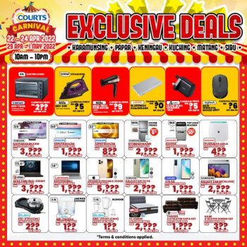 Courts-Carnival-Exclusive-Deals-350x350 - Electronics & Computers Furniture Home & Garden & Tools Home Appliances Home Decor Johor Kedah Kelantan Kitchen Appliances Kuala Lumpur Melaka Negeri Sembilan Pahang Penang Perak Perlis Promotions & Freebies Putrajaya Sabah Sarawak Selangor Terengganu 