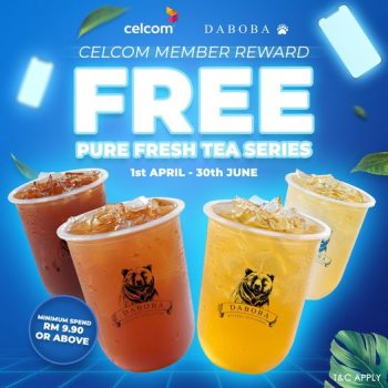 Daboba-Free-Pure-Fresh-Tea-Series-350x350 - Beverages Food , Restaurant & Pub Johor Kedah Kelantan Kuala Lumpur Melaka Negeri Sembilan Pahang Penang Perak Perlis Promotions & Freebies Putrajaya Sabah Sarawak Selangor Terengganu 