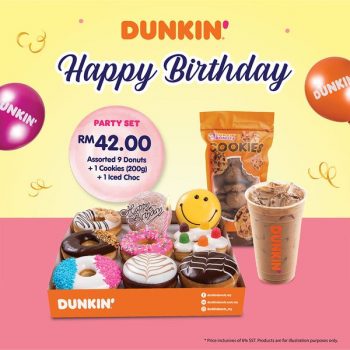 Dunkin-Happy-Birthday-Treat-1-350x350 - Beverages Food , Restaurant & Pub Johor Kedah Kelantan Kuala Lumpur Melaka Negeri Sembilan Pahang Penang Perak Perlis Promotions & Freebies Putrajaya Sabah Sarawak Selangor Terengganu 
