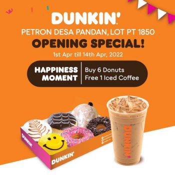 Dunkin-Opening-Deal-at-Petron-Desa-Pandan-3-350x350 - Beverages Food , Restaurant & Pub Kuala Lumpur Promotions & Freebies Selangor 