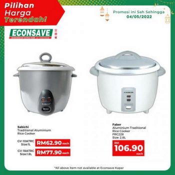 Econsave-Electrical-Appliances-Promotion-4-350x350 - Johor Kedah Kelantan Kuala Lumpur Melaka Negeri Sembilan Pahang Penang Perak Perlis Promotions & Freebies Putrajaya Selangor Supermarket & Hypermarket Terengganu 