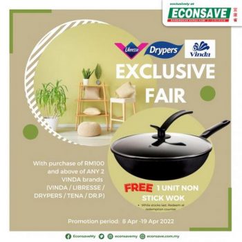 Econsave-Vinda-Brand-Exclusive-Fair-Promotion-350x350 - Johor Kedah Kelantan Kuala Lumpur Melaka Negeri Sembilan Pahang Penang Perak Perlis Promotions & Freebies Putrajaya Selangor Supermarket & Hypermarket Terengganu 