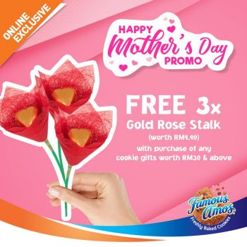 Famous-Amos-Online-Mothers-Day-Promotion-350x350 - Beverages Food , Restaurant & Pub Johor Kedah Kelantan Kuala Lumpur Melaka Negeri Sembilan Online Store Pahang Penang Perak Perlis Promotions & Freebies Putrajaya Sabah Sarawak Selangor Terengganu 