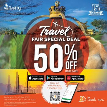 Firefly-Airlines-Travel-Fair-Special-Deal-350x350 - Air Fare Johor Kedah Kelantan Kuala Lumpur Melaka Negeri Sembilan Online Store Pahang Penang Perak Perlis Promotions & Freebies Putrajaya Sabah Sarawak Selangor Sports,Leisure & Travel Terengganu 