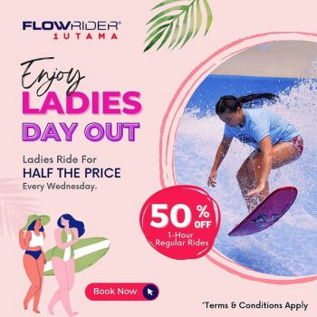FlowRider-1-Utama-Ladies-Day-Out-Deal-350x350 - Others Promotions & Freebies Selangor 