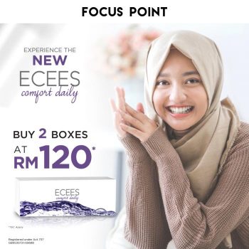 Focus-Point-Ecees-Comfort-Daily-Promotion-350x350 - Eyewear Fashion Lifestyle & Department Store Johor Kedah Kelantan Kuala Lumpur Melaka Negeri Sembilan Pahang Penang Perak Perlis Promotions & Freebies Putrajaya Sabah Sarawak Selangor Terengganu 