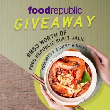 Food-Republic-Giveaway-350x350 - Events & Fairs Johor Kedah Kelantan Kuala Lumpur Melaka Negeri Sembilan Others Pahang Penang Perak Perlis Putrajaya Sabah Sarawak Selangor Terengganu 