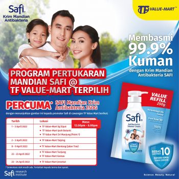 Free-Safi-Antibacterial-Shower-Cream-Giveaway-350x350 - Johor Kedah Kelantan Kuala Lumpur Melaka Negeri Sembilan Others Pahang Penang Perak Perlis Promotions & Freebies Putrajaya Sabah Sarawak Selangor Terengganu 