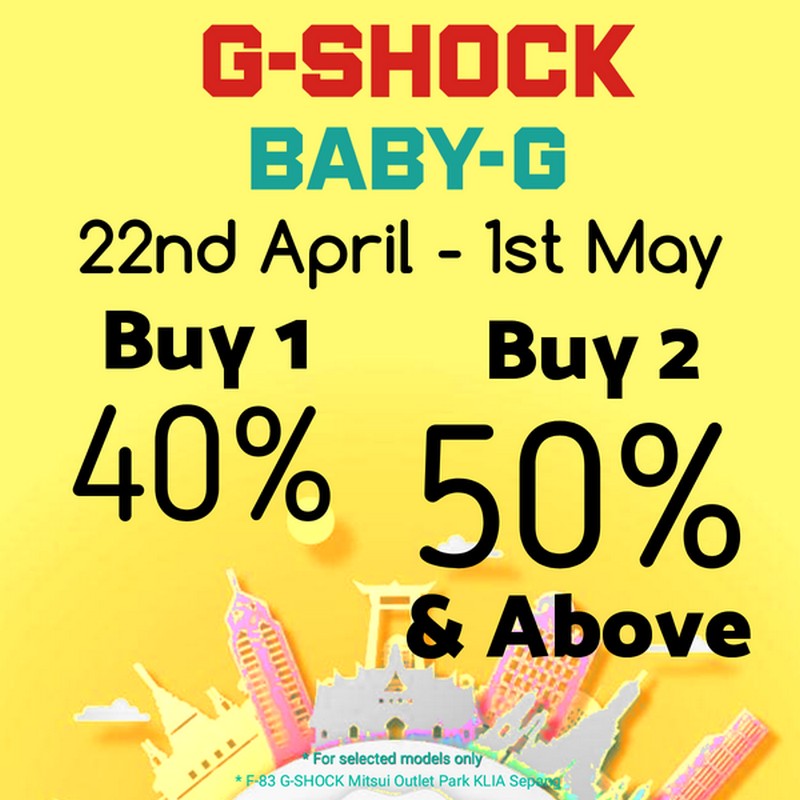 G outlet shock promotion