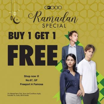 G2000-Ramadan-Special-at-Freeport-AFamosa-Outlet-350x350 - Apparels Fashion Accessories Fashion Lifestyle & Department Store Melaka Promotions & Freebies 