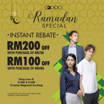 G2000-Ramadan-Special-at-Vivacity-Megamall-350x350 - Apparels Fashion Lifestyle & Department Store Promotions & Freebies Sarawak 