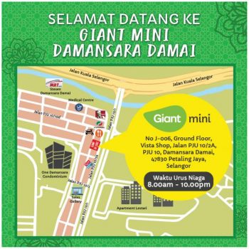 Giant-Mini-Opening-Promotion-at-Damansara-Damai-1-350x350 - Promotions & Freebies Selangor Supermarket & Hypermarket 