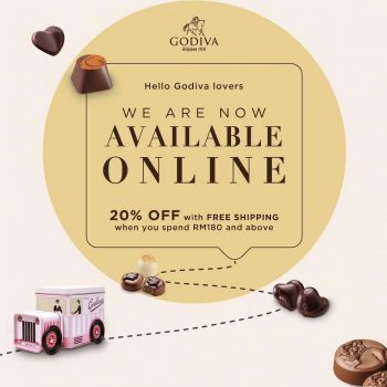 Godiva-Online-20-OFF-Promotion-350x350 - Gifts , Souvenir & Jewellery Johor Kedah Kelantan Kuala Lumpur Melaka Negeri Sembilan Online Store Pahang Penang Perak Perlis Promotions & Freebies Putrajaya Sabah Sarawak Selangor Terengganu 