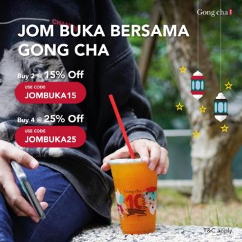 Gong-Cha-Ramadan-Buka-Puasa-Promotion-350x350 - Beverages Food , Restaurant & Pub Johor Kedah Kelantan Kuala Lumpur Melaka Negeri Sembilan Online Store Pahang Penang Perak Perlis Promotions & Freebies Putrajaya Sabah Sarawak Selangor Terengganu 