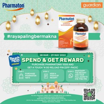 Guardian-PHARMATON-Promo-350x350 - Beauty & Health Health Supplements Johor Kedah Kelantan Kuala Lumpur Melaka Negeri Sembilan Pahang Penang Perak Perlis Personal Care Promotions & Freebies Putrajaya Sabah Sarawak Selangor Terengganu 