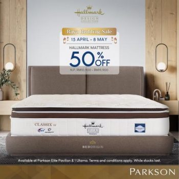 Hallmart-Linen-Culture-Raya-Bedding-Promotion-at-Parkson-350x350 - Beddings Home & Garden & Tools Johor Kedah Kelantan Kuala Lumpur Mattress Melaka Negeri Sembilan Pahang Penang Perak Perlis Promotions & Freebies Putrajaya Sabah Sarawak Selangor Terengganu 