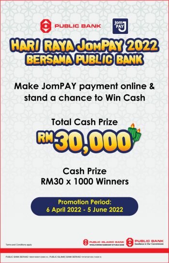 Hari-Raya-JomPAY-2022-Bersama-Public-Bank-Campaign-350x544 - Bank & Finance Johor Kedah Kelantan Kuala Lumpur Melaka Negeri Sembilan Online Store Pahang Penang Perak Perlis Promotions & Freebies Public Bank Putrajaya Sabah Sarawak Selangor Terengganu 