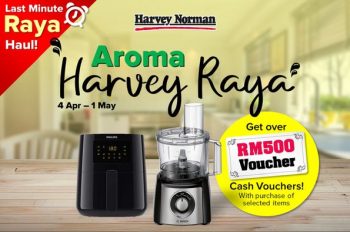 Harvey-Norman-Aroma-Harvey-Raya-Deal-350x232 - Electronics & Computers Home Appliances Johor Kedah Kelantan Kitchen Appliances Kuala Lumpur Melaka Negeri Sembilan Online Store Pahang Penang Perak Perlis Promotions & Freebies Putrajaya Sabah Sarawak Selangor Terengganu 