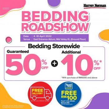 Harvey-Norman-Bedding-Roadshow-Sale-at-Mid-Valley-350x350 - Electronics & Computers Furniture Home & Garden & Tools Home Appliances Home Decor Kuala Lumpur Malaysia Sales Selangor 