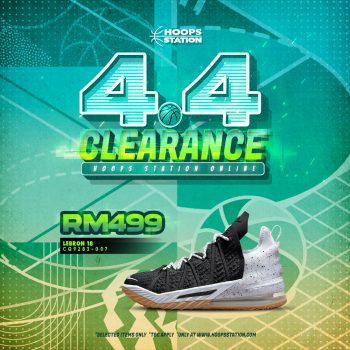 Hoops-Station-4.4-Clearance-Specials-10-350x350 - Apparels Fashion Accessories Fashion Lifestyle & Department Store Footwear Johor Kedah Kelantan Kuala Lumpur Melaka Negeri Sembilan Online Store Pahang Penang Perak Perlis Putrajaya Sabah Sarawak Selangor Terengganu Warehouse Sale & Clearance in Malaysia 