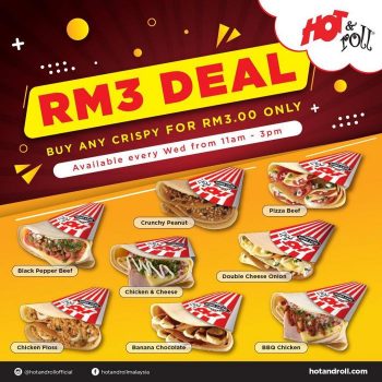Hot-Roll-Setia-City-Mall-RM3-Promotion-350x350 - Beverages Food , Restaurant & Pub Promotions & Freebies Selangor 