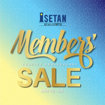 Isetan-Members-Festive-Anniversary-Sale-350x350 - Kuala Lumpur Malaysia Sales Selangor Supermarket & Hypermarket 