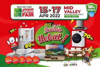 Johor-Furniture-Fair-at-Mid-Valley-Southkey-350x234 - Electronics & Computers Events & Fairs Furniture Home & Garden & Tools Home Appliances Home Decor Johor Kitchen Appliances 