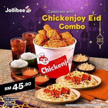 Jollibee-Chickenjoy-Eid-Combo-Deal-350x350 - Beverages Fast Food Food , Restaurant & Pub Promotions & Freebies Sabah Selangor 