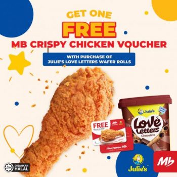 Julies-Love-Letters-Free-Marrybrown-Crispy-Chicken-Promotion-350x350 - Beverages Food , Restaurant & Pub Johor Kedah Kelantan Kuala Lumpur Melaka Negeri Sembilan Pahang Penang Perak Perlis Promotions & Freebies Putrajaya Sabah Sarawak Selangor Terengganu 