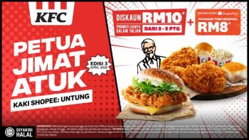 KFC-April-RM10-OFF-ShopeePay-Promotion-350x197 - Beverages Food , Restaurant & Pub Johor Kedah Kelantan Kuala Lumpur Melaka Negeri Sembilan Online Store Pahang Penang Perak Perlis Promotions & Freebies Putrajaya Sabah Sarawak Selangor Terengganu 