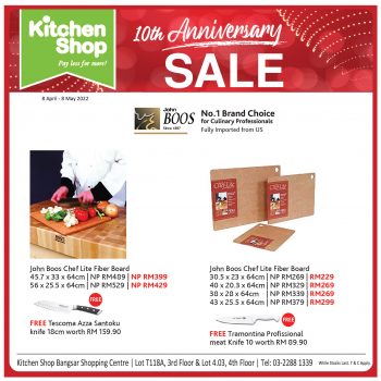 Kitchen-Shop-10-Anniversary-Sale-13-350x350 - Electronics & Computers Home & Garden & Tools Kitchen Appliances Kitchenware Kuala Lumpur Malaysia Sales Selangor 