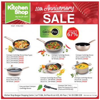 Kitchen-Shop-10-Anniversary-Sale-4-350x350 - Electronics & Computers Home & Garden & Tools Kitchen Appliances Kitchenware Kuala Lumpur Malaysia Sales Selangor 