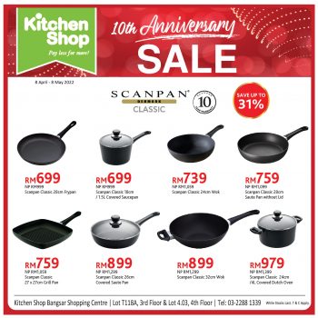 Kitchen-Shop-10-Anniversary-Sale-6-350x350 - Electronics & Computers Home & Garden & Tools Kitchen Appliances Kitchenware Kuala Lumpur Malaysia Sales Selangor 