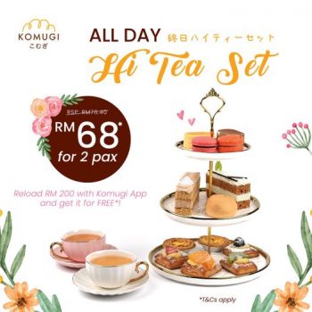 Komugi-Hi-Tea-Set-Deal-350x350 - Beverages Food , Restaurant & Pub Promotions & Freebies Selangor 