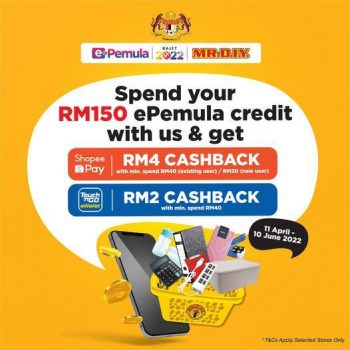 MR-DIY-TnG-eWallet-ShopeePay-ePemula-Promotion-350x350 - Johor Kedah Kelantan Kuala Lumpur Melaka Negeri Sembilan Others Pahang Penang Perak Perlis Promotions & Freebies Putrajaya Sabah Sarawak Selangor Terengganu 