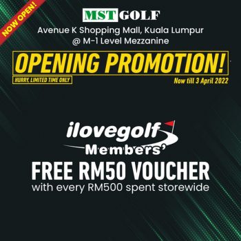 MST-Golf-Opening-Promotion-at-Avenue-K-1-350x350 - Golf Kuala Lumpur Promotions & Freebies Selangor Sports,Leisure & Travel 