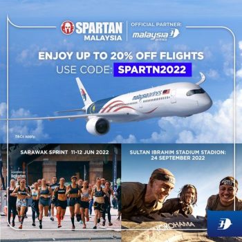 Malaysia-Airlines-Spartan-Race-Malaysia-2022-Deal-350x350 - Air Fare Johor Kedah Kelantan Kuala Lumpur Melaka Negeri Sembilan Online Store Pahang Penang Perak Perlis Promotions & Freebies Putrajaya Sabah Sarawak Selangor Sports,Leisure & Travel Terengganu 