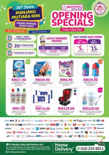 Manjaku-Baby-Mall-Opening-Special-at-Mutiara-Rini-350x495 - Baby & Kids & Parenting Babycare Children Fashion Johor Promotions & Freebies 