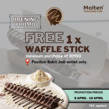 Molten-Chocolate-Cafe-Opening-Deal-at-Pavilion-1-350x350 - Beverages Food , Restaurant & Pub Kuala Lumpur Promotions & Freebies Selangor 