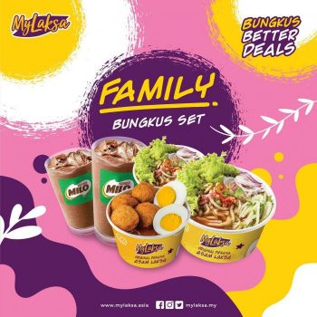 MyLaksa-Bungkus-Better-Deals-Promotion-1-350x350 - Beverages Food , Restaurant & Pub Johor Kedah Kelantan Kuala Lumpur Melaka Negeri Sembilan Pahang Penang Perak Perlis Promotions & Freebies Putrajaya Sabah Sarawak Selangor Terengganu 