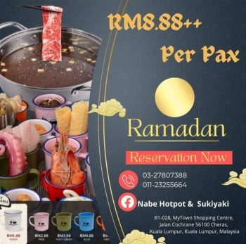 Nabe-Hotpot-Sukiyaki-Ramadan-Special-350x347 - Beverages Food , Restaurant & Pub Kuala Lumpur Promotions & Freebies Selangor 