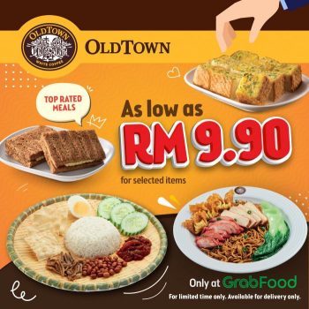 Oldtown-GrabFood-RM9.90-Selected-Items-Deals-Promotion-350x350 - Beverages Food , Restaurant & Pub Johor Kedah Kelantan Kuala Lumpur Melaka Negeri Sembilan Online Store Pahang Penang Perak Perlis Promotions & Freebies Putrajaya Sabah Sarawak Selangor Terengganu 