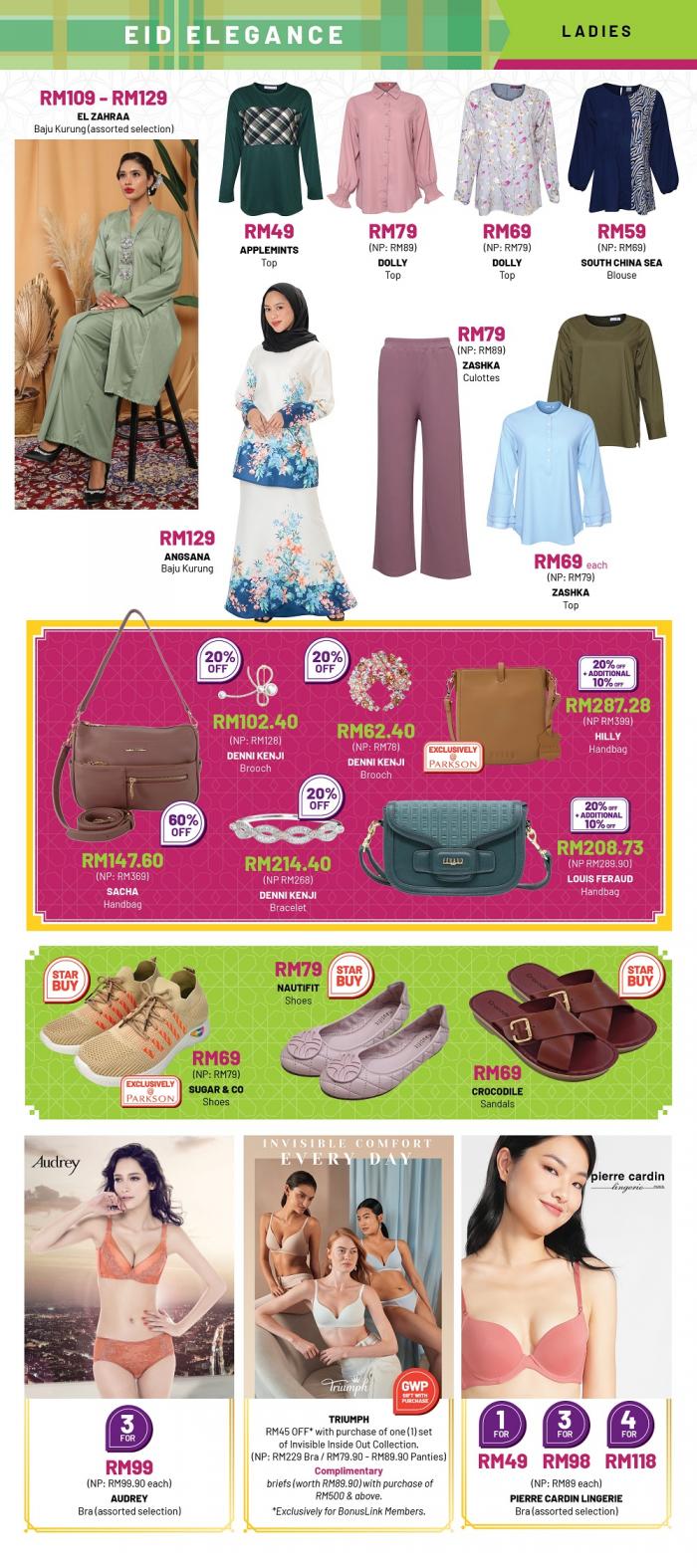 22 Apr 2022: Parkson Bonuslink Members Day 5X Points Promotion 