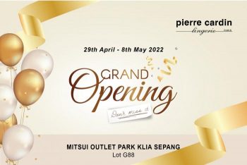 Pierre-Cardin-Lingerie-Re-Opening-Exclusive-Promotion-at-Mitsui-Outlet-Park-350x234 - Fashion Accessories Fashion Lifestyle & Department Store Lingerie Promotions & Freebies Selangor Underwear 