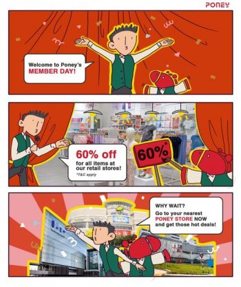 Poney-Member-Day-Deal-350x417 - Baby & Kids & Parenting Children Fashion Johor Kedah Kelantan Kuala Lumpur Melaka Negeri Sembilan Pahang Penang Perak Perlis Promotions & Freebies Putrajaya Sabah Sarawak Selangor Terengganu 