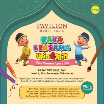 Raya-Bersama-Upin-Ipin-at-Pavilion-Bukit-Jalil-350x350 - Events & Fairs Kuala Lumpur Others Selangor 