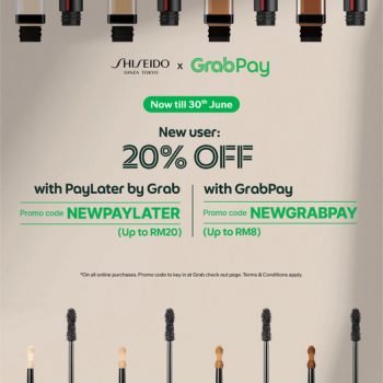 SHISEIDO-GrabPay-Deal-350x350 - Beauty & Health Cosmetics Johor Kedah Kelantan Kuala Lumpur Melaka Negeri Sembilan Online Store Pahang Penang Perak Perlis Personal Care Promotions & Freebies Putrajaya Sabah Sarawak Selangor Skincare Terengganu 