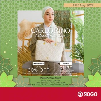 SOGO-Carlo-Rino-Raya-Sale-350x350 - Bags Fashion Accessories Fashion Lifestyle & Department Store Johor Kuala Lumpur Malaysia Sales Selangor 